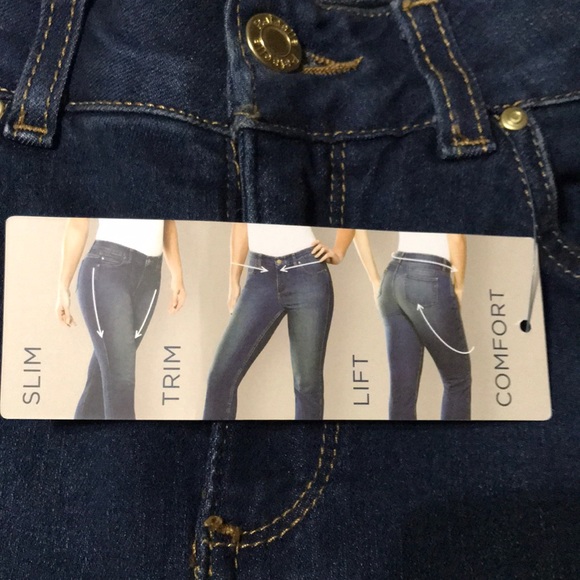 Rafaella skinny jeans size 8 dark azure - Picture 6 of 8